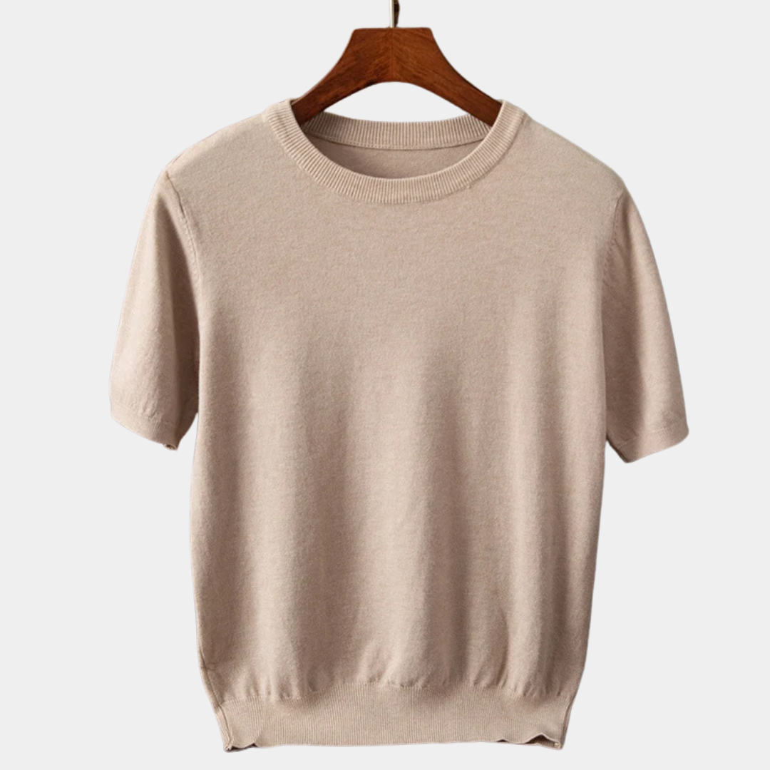 Hudson | Knitted Viscose T-Shirt