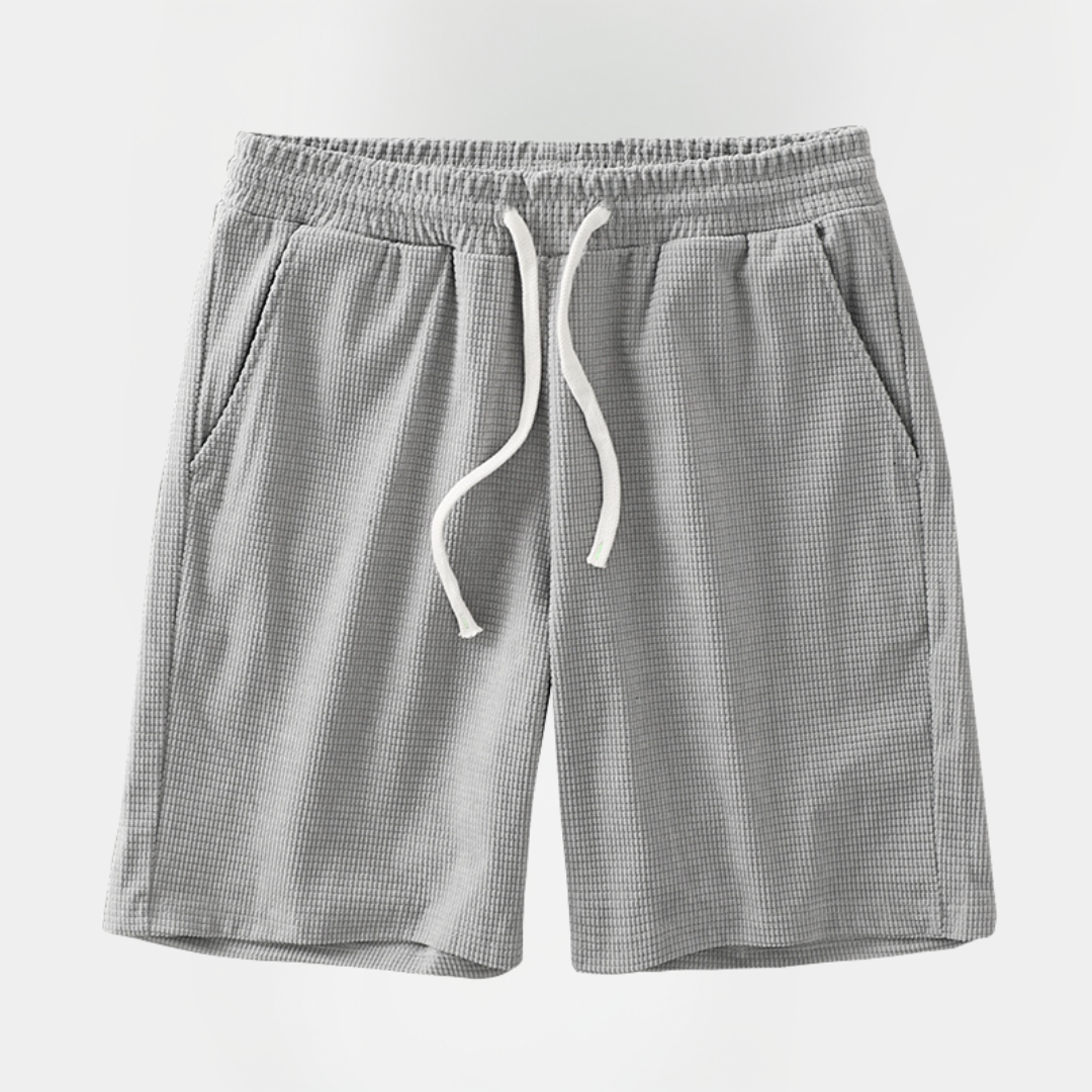 Nash | Textured Drawstring Shorts