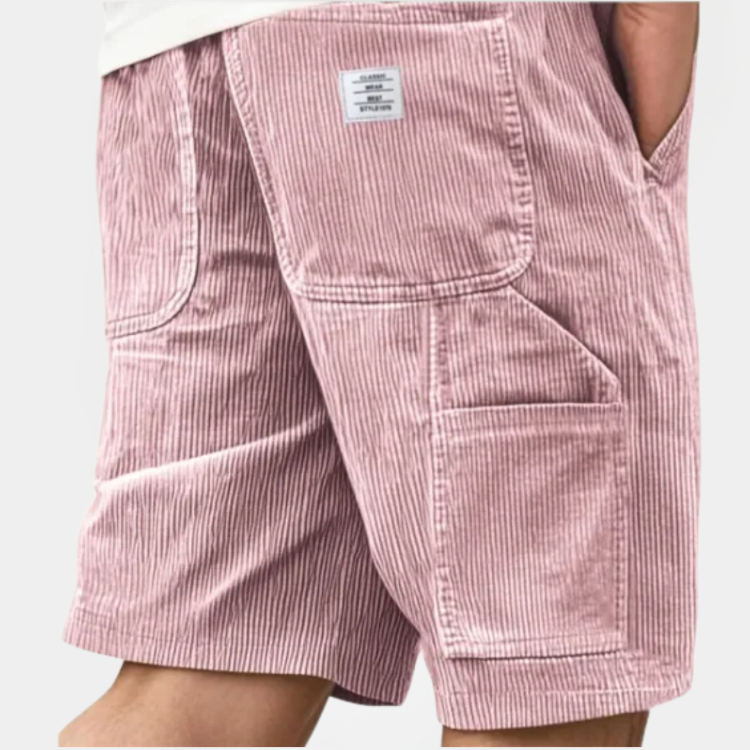 Graham | Corduroy Cargo Shorts