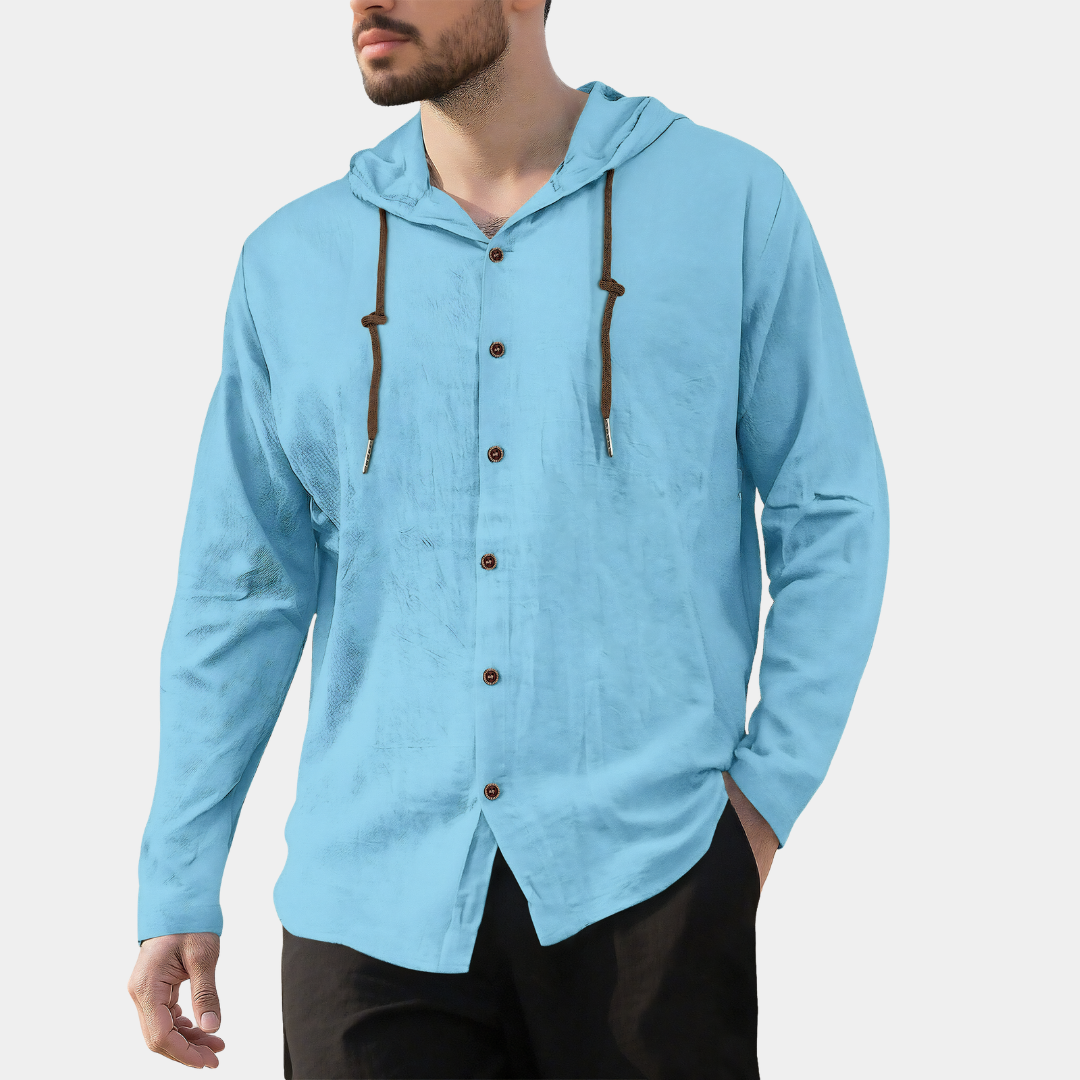 Hudson | Hooded Cotton Shirt