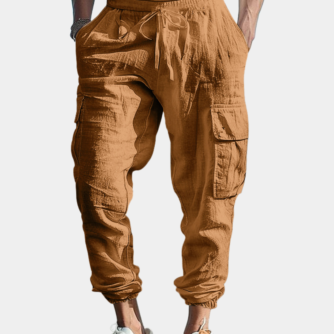 Hudson | Linen Blend Cargo Pants
