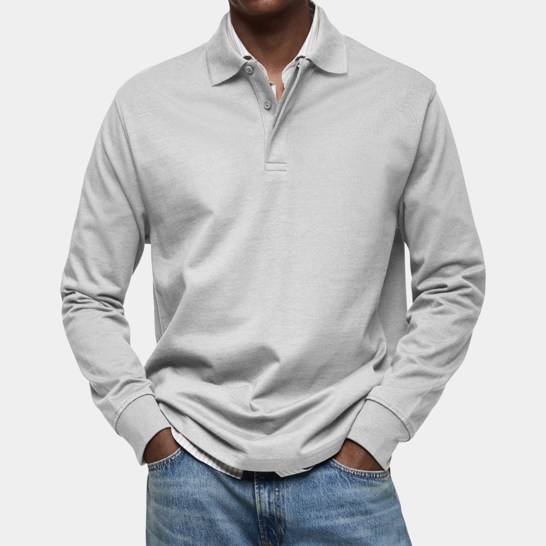 Mason | Classic Long Sleeve Polo Shirt