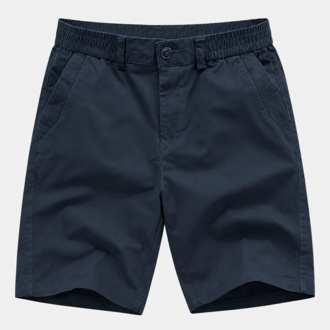 Archer | Elastic Waist Chino Shorts