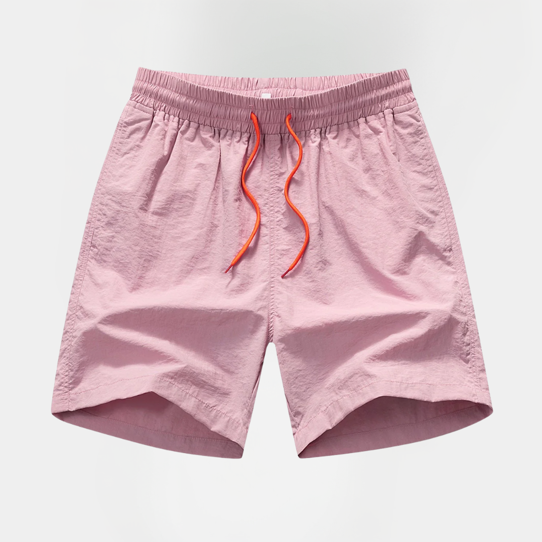 Mitchell | Contrast Drawstring Swim Shorts