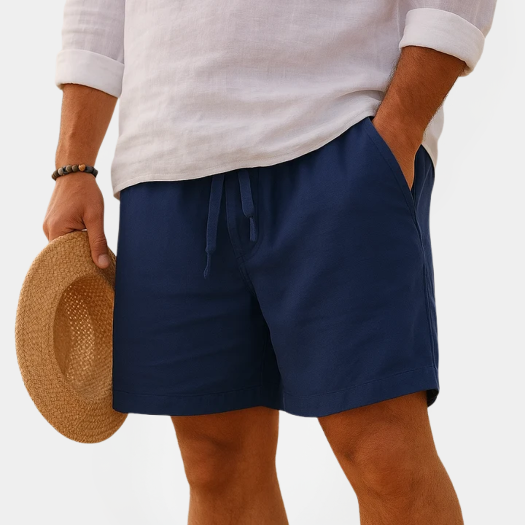 Sawyer | Relaxed Cotton Summer Shorts
