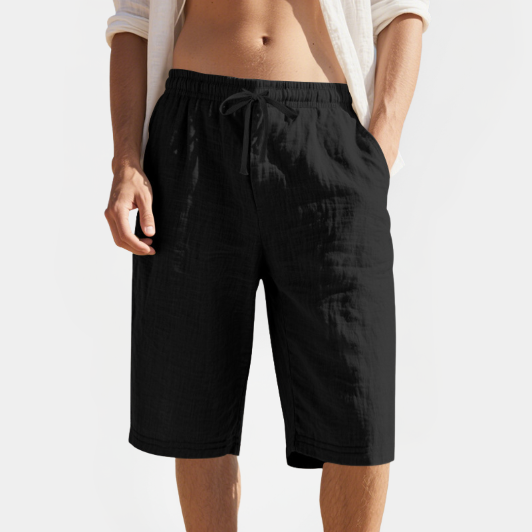 Tobias | Hemp Bermuda Shorts