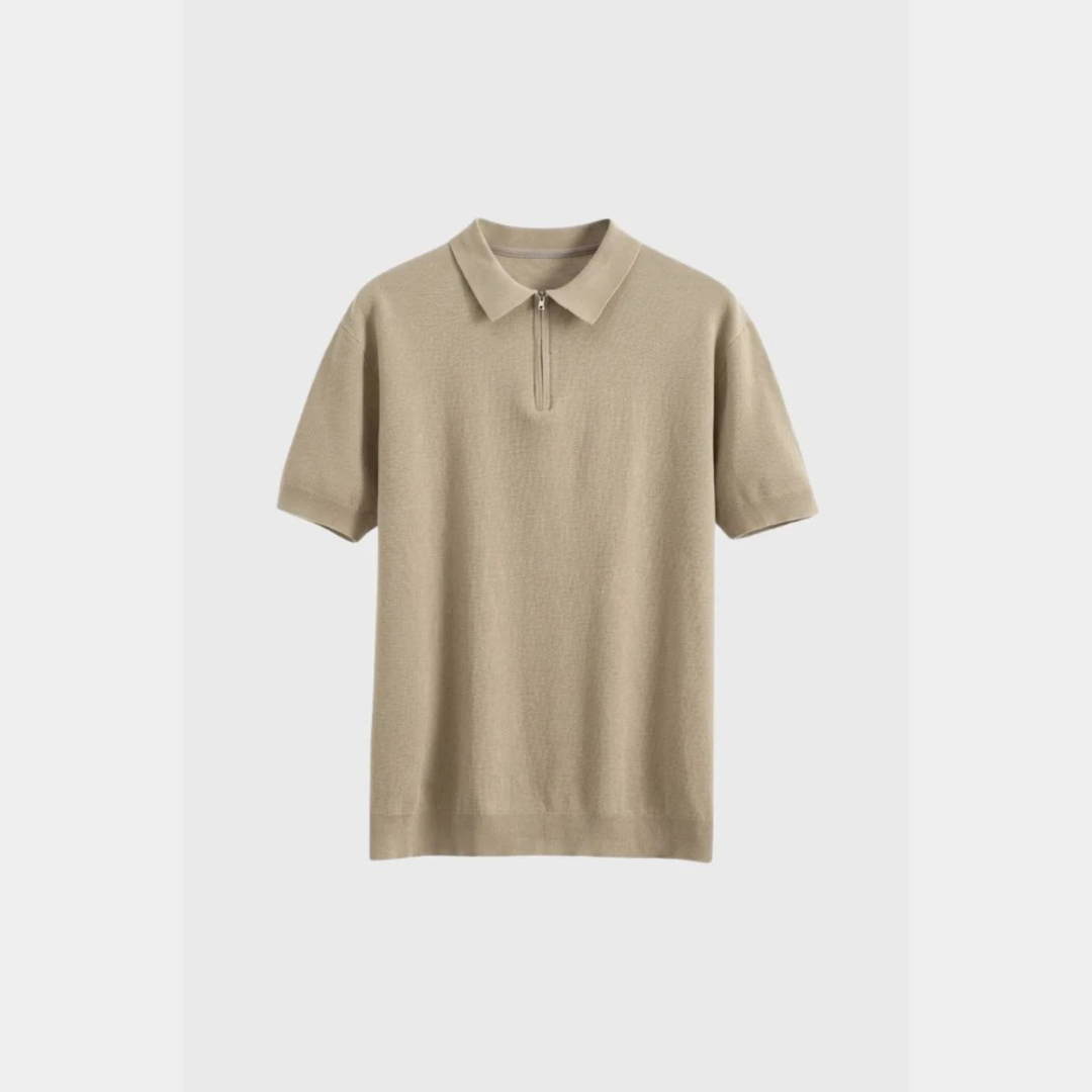 Rowan | Quarter Zip Polo Shirt