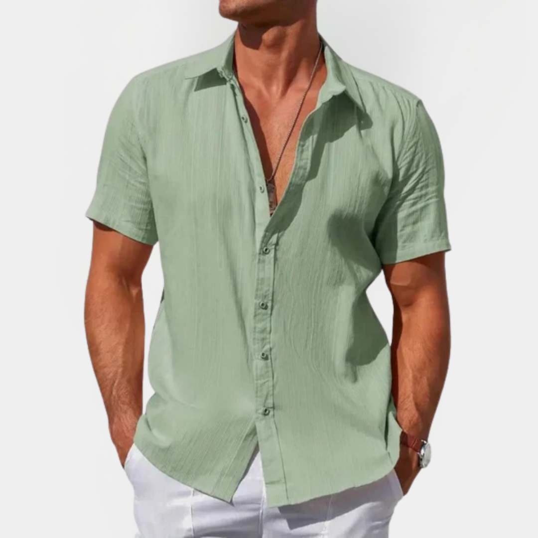 Lachlan | Textured Summer Shirt
