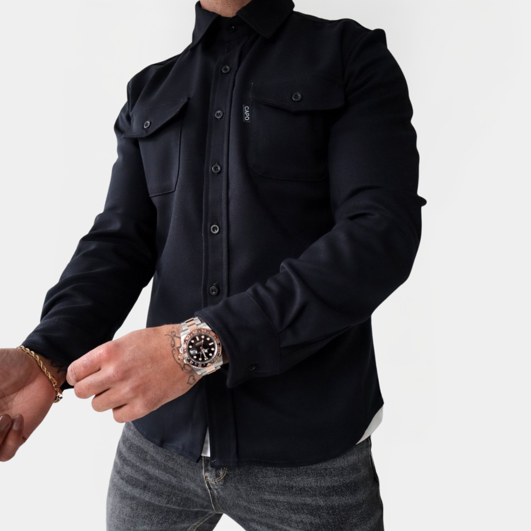 Cameron | Cotton Blend Overshirt