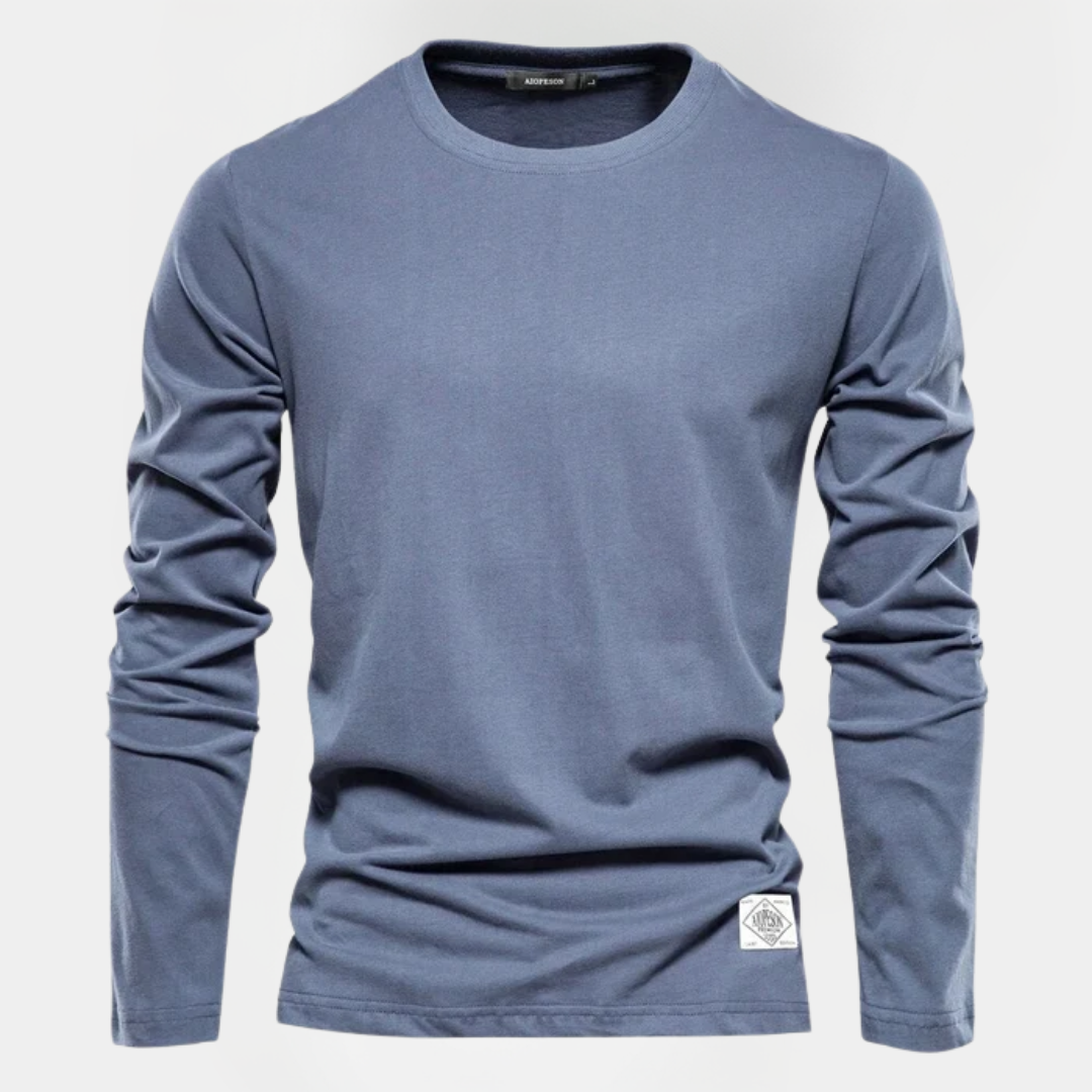 Aiden | Cotton Long Sleeve Shirt