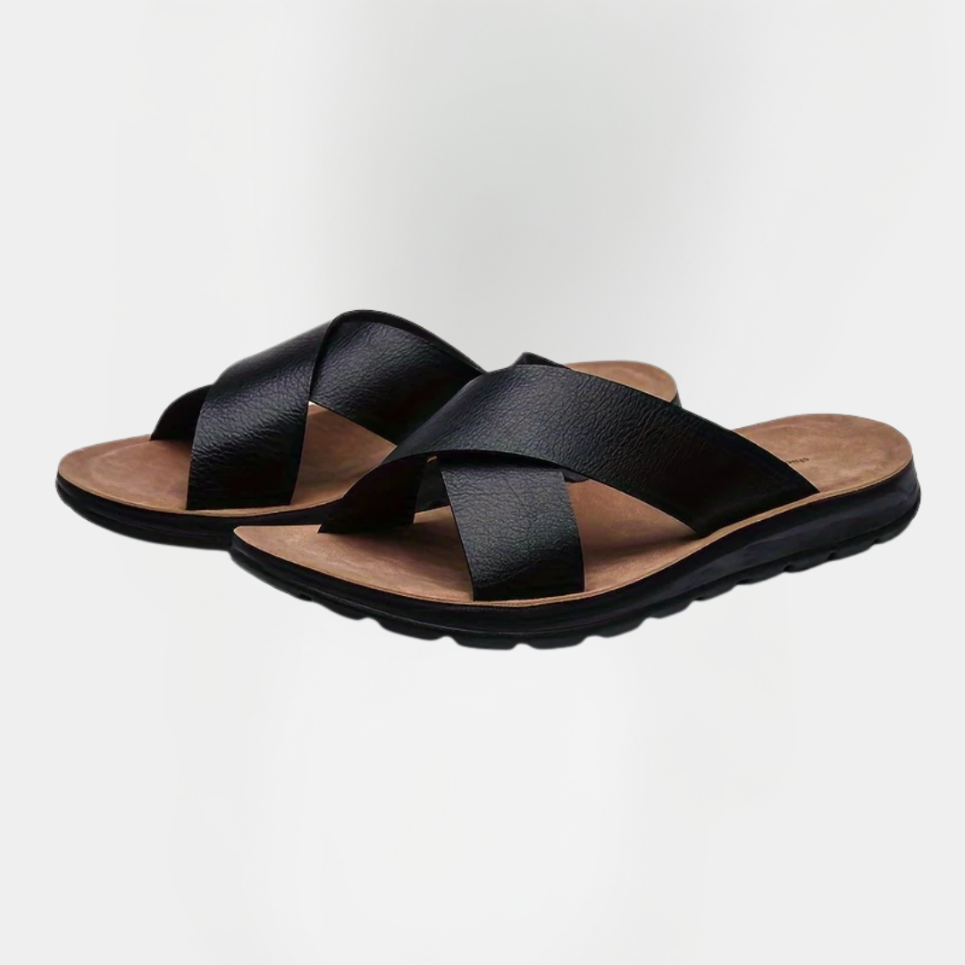 Bennett | Cross Strap Summer Sandals