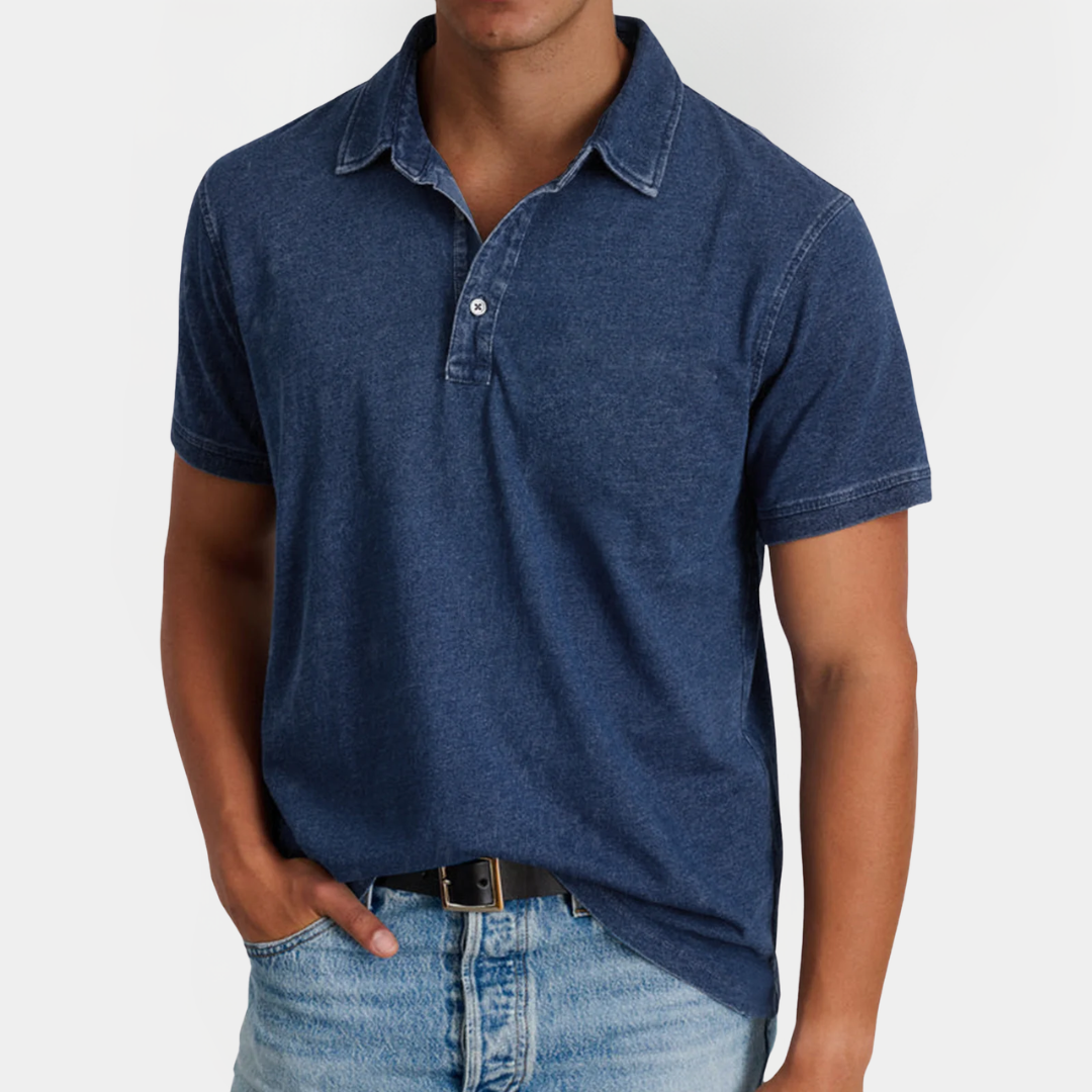 Wesley | Washed Casual Polo