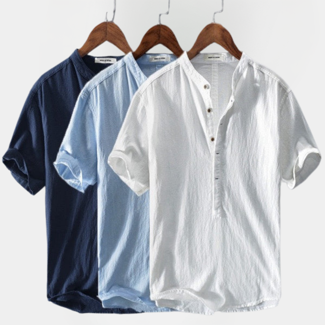 Riley | Linen Blend Summer Shirt