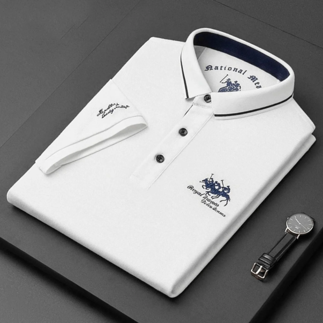 Callum | Heritage Contrast Collar Polo Shirt