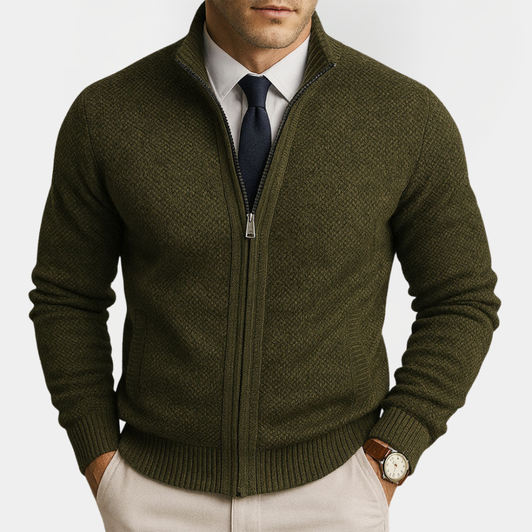 Trevor | Full-Zip Sweater