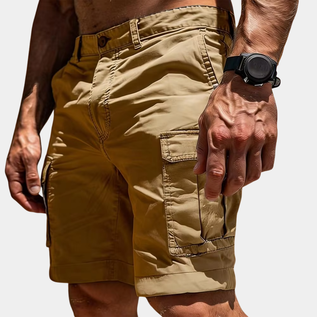 Ethan | Classic Cargo Bermuda Shorts