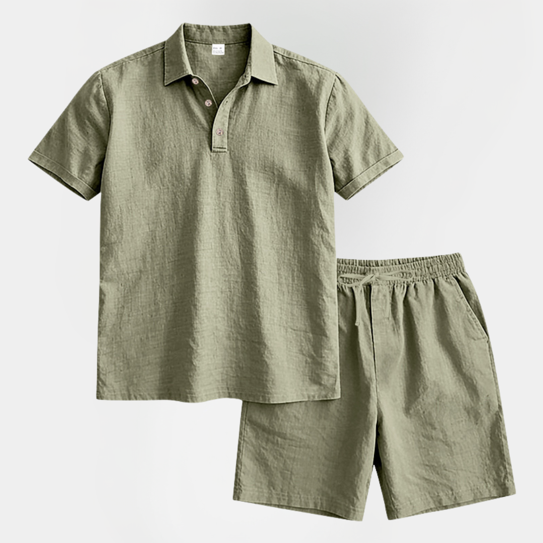 Oliver | Coastal Linen Summer Set