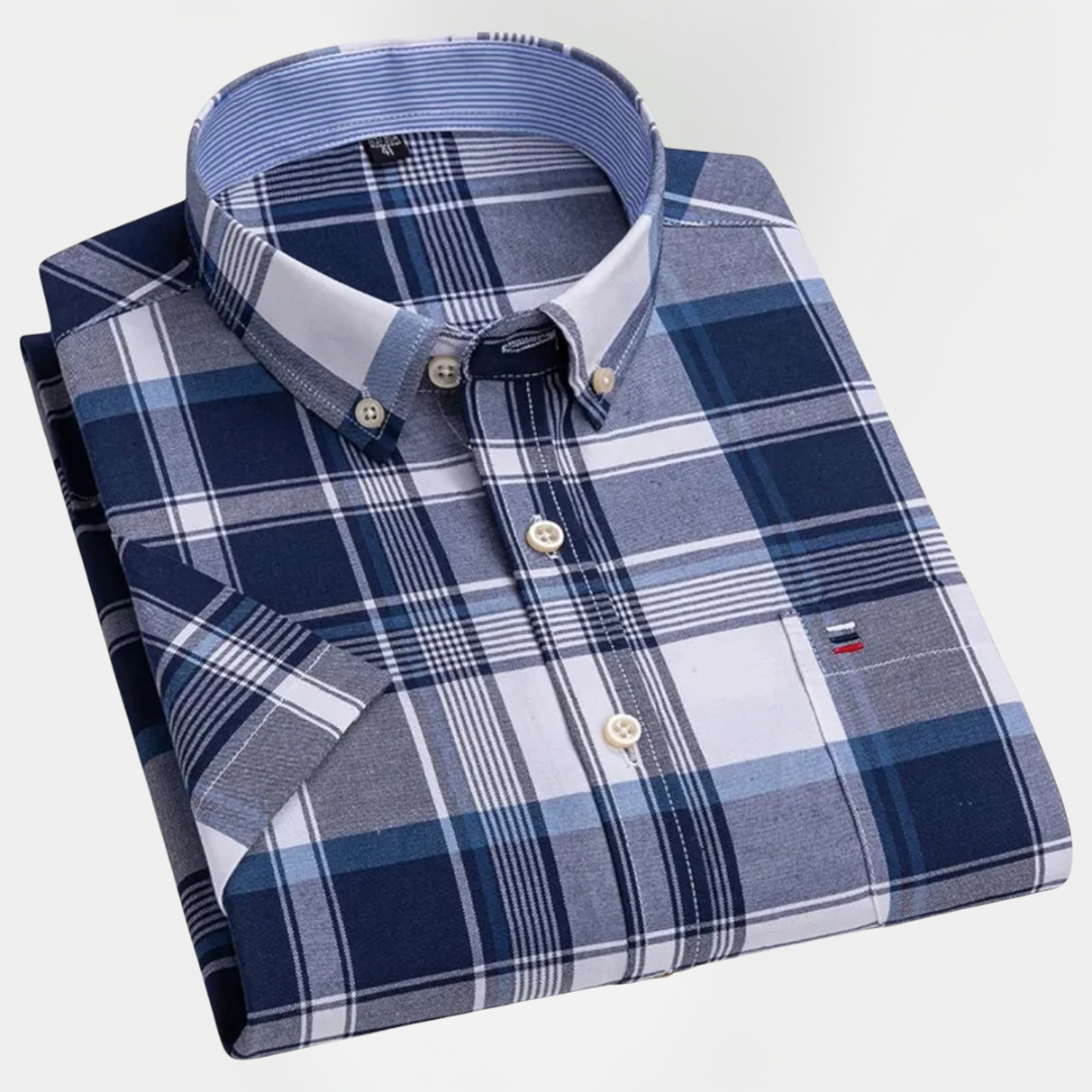 Wesley | Checkered Cotton Shirt