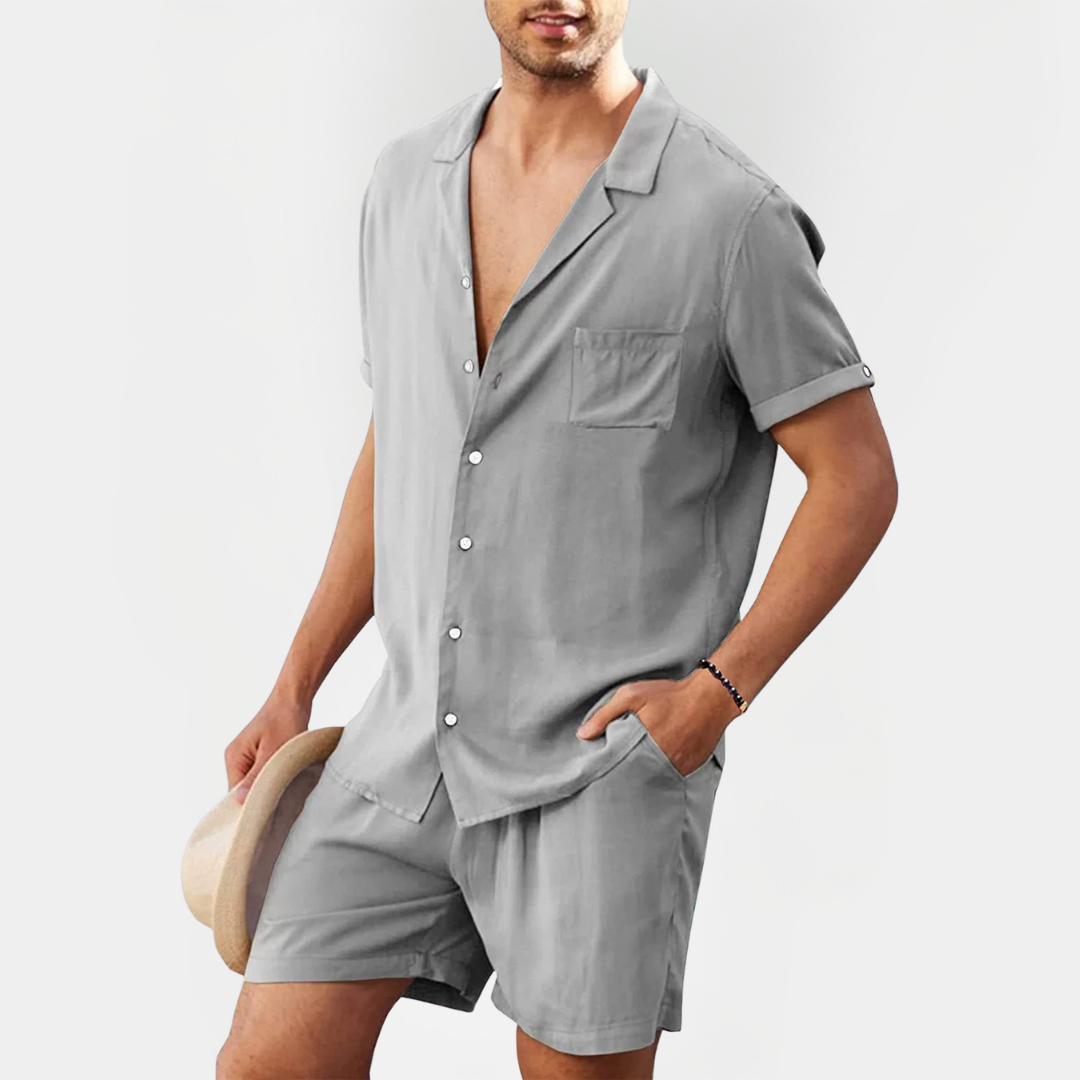 Cole | Cotton Linen Summer Set