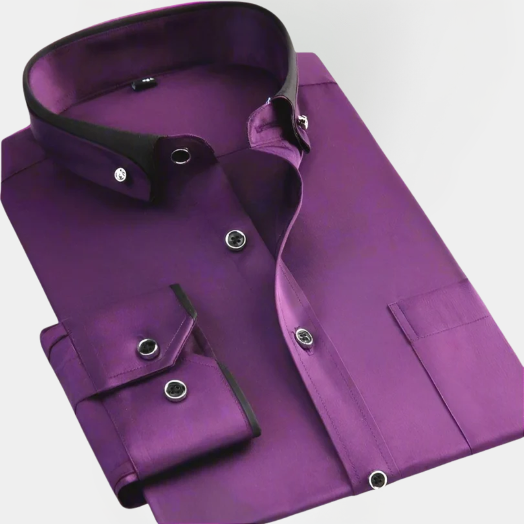 Darius | Contrast Collar Shirt