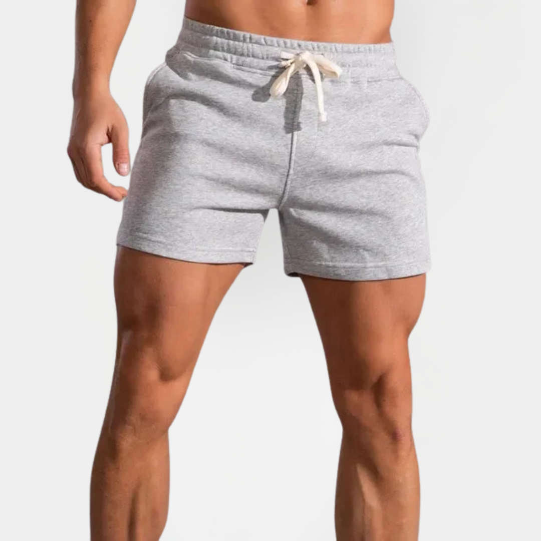 Finn | Cotton Blend Drawstring Shorts