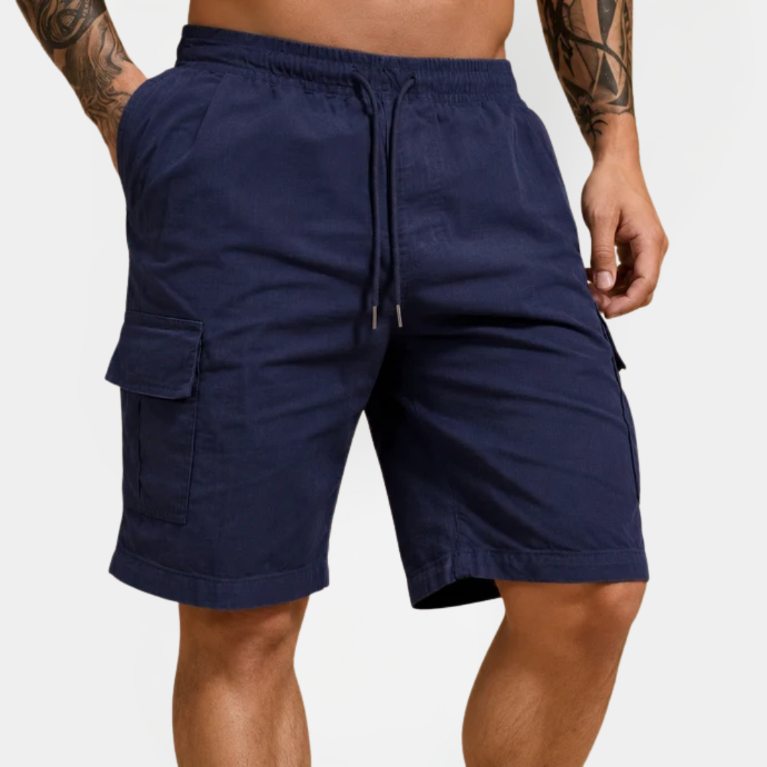 Austin | Cotton Cargo Shorts