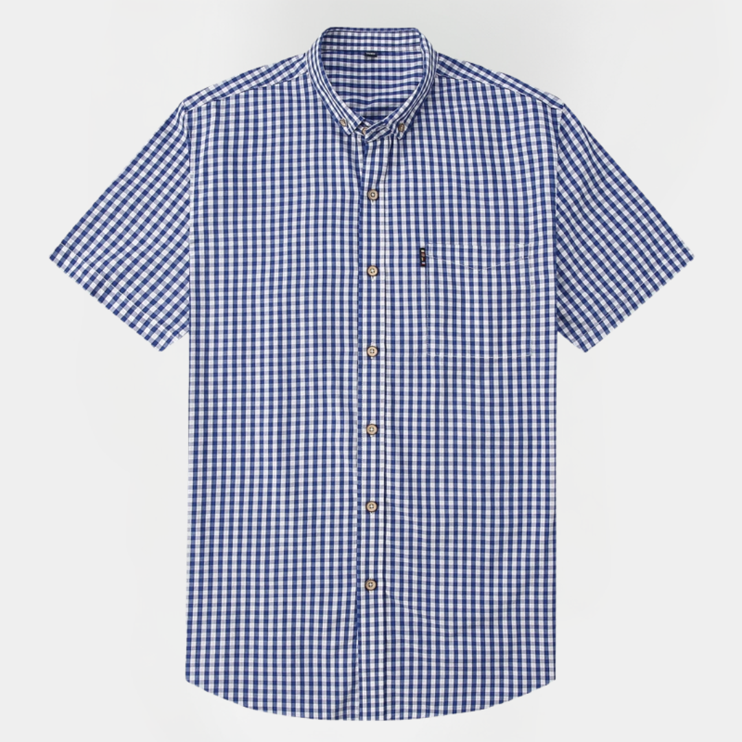 Marcus | Checked Cotton Shirt