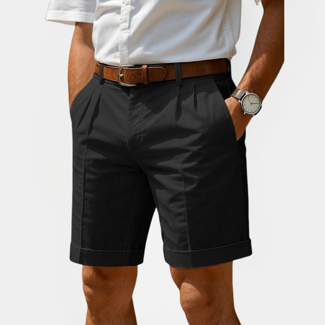 Oscar | Linen Blend Chino Shorts