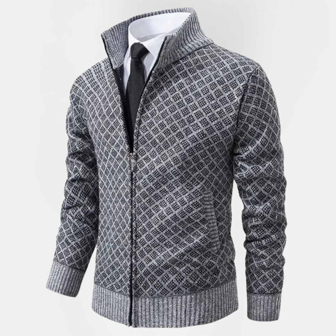 Brooks | Knit Zip Cardigan