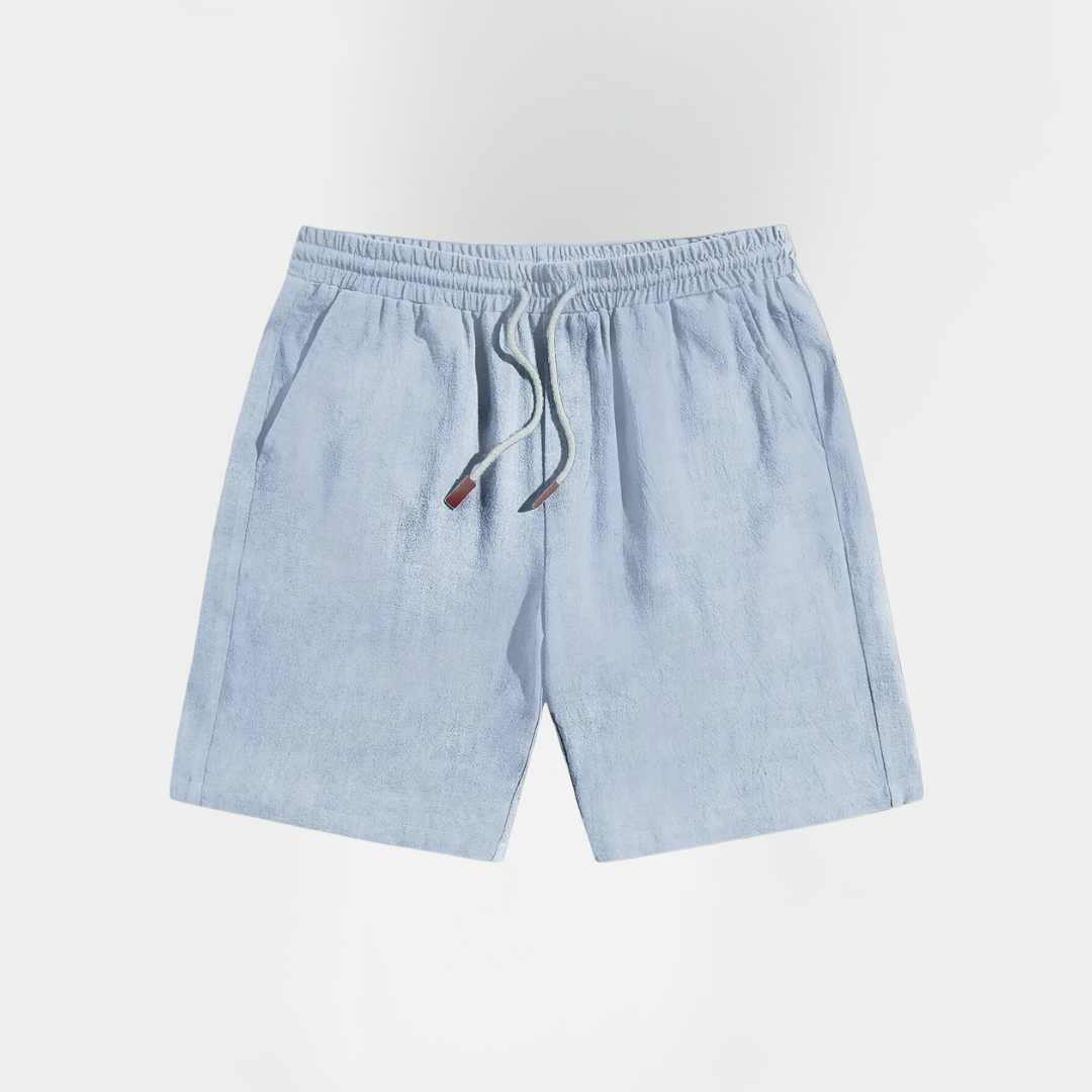 Cormac | Linen Drawstring Shorts