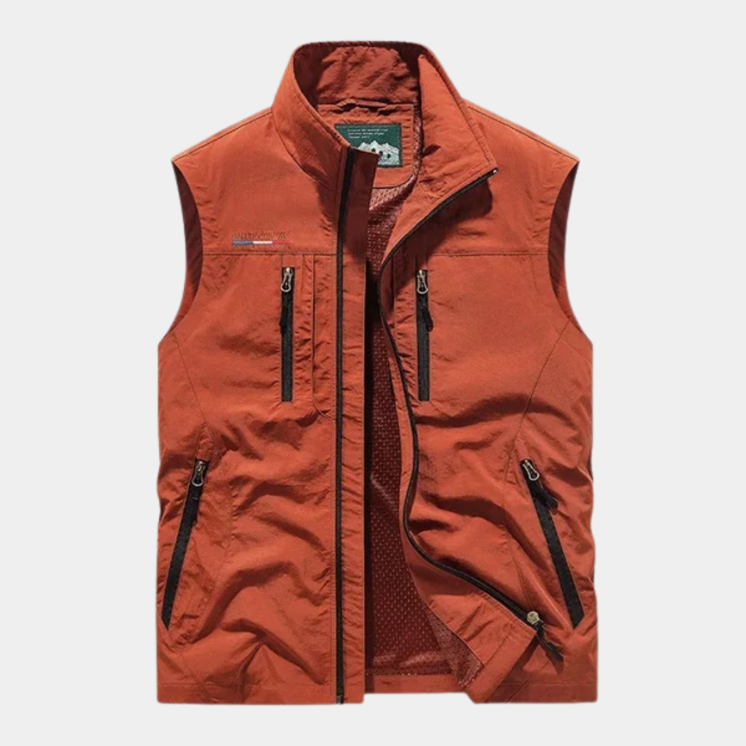 Hudson | Zip-Up Utility Vest