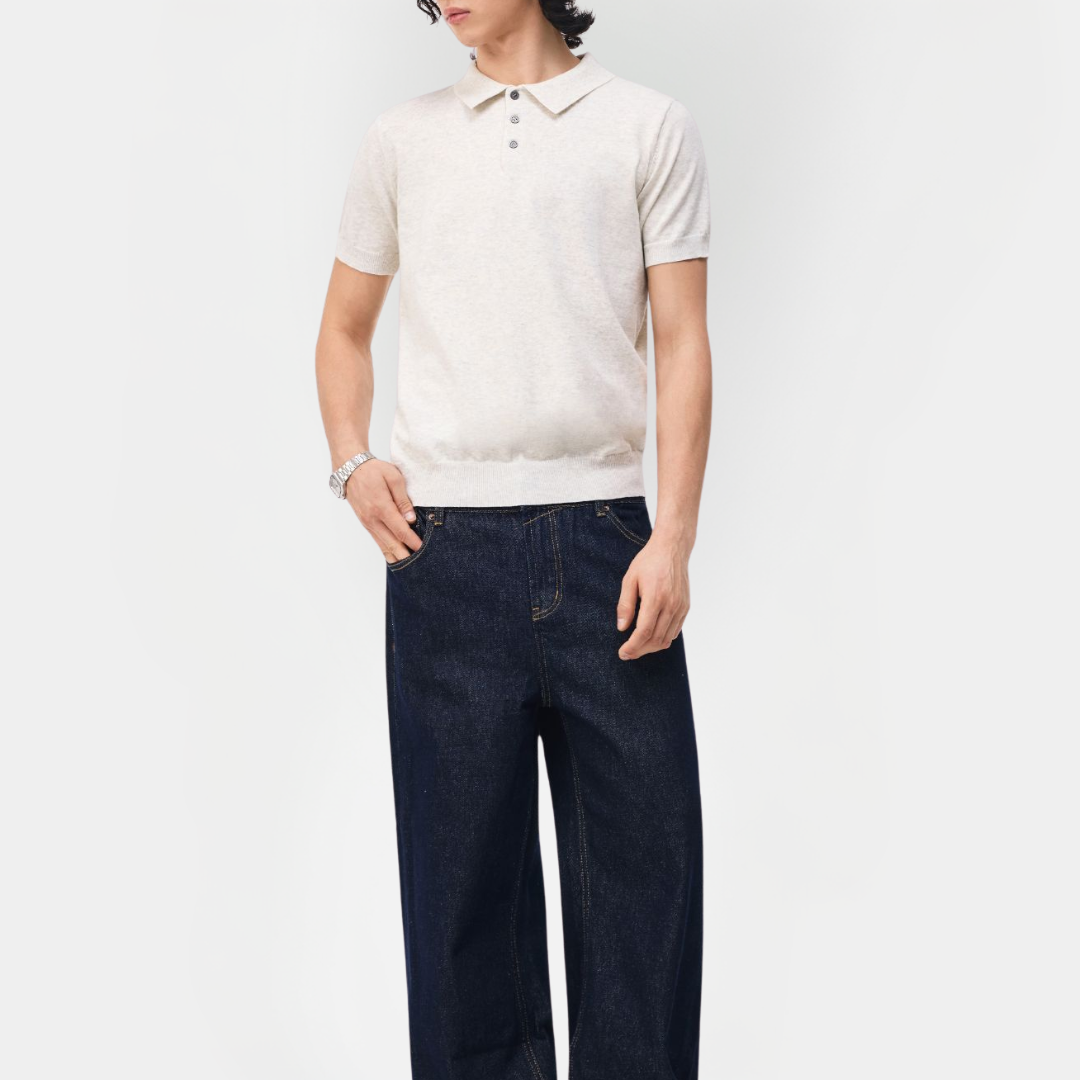 Sullivan | Cotton Knit Polo Shirt