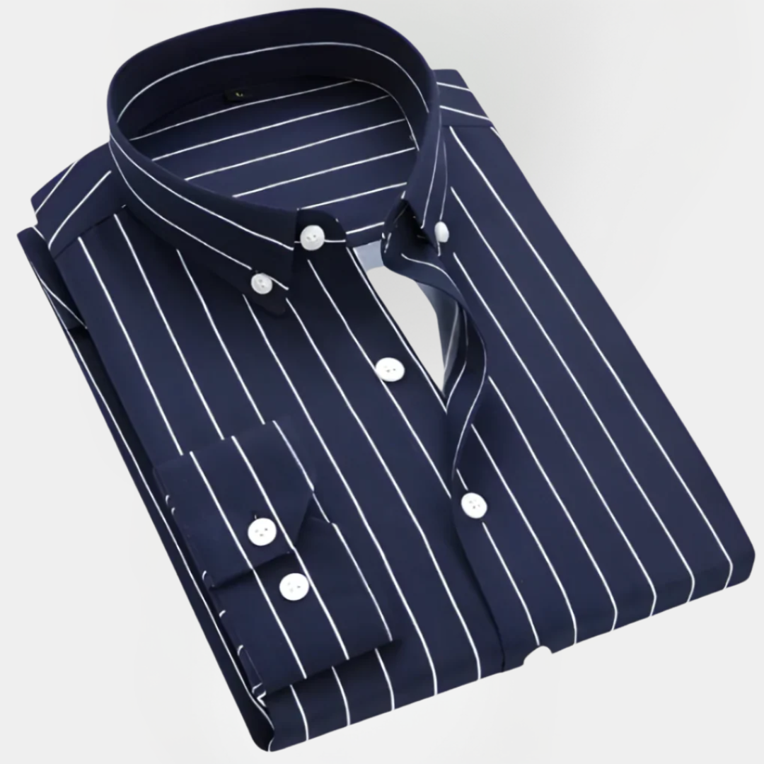 Emmett | Striped Long Sleeve Shirt