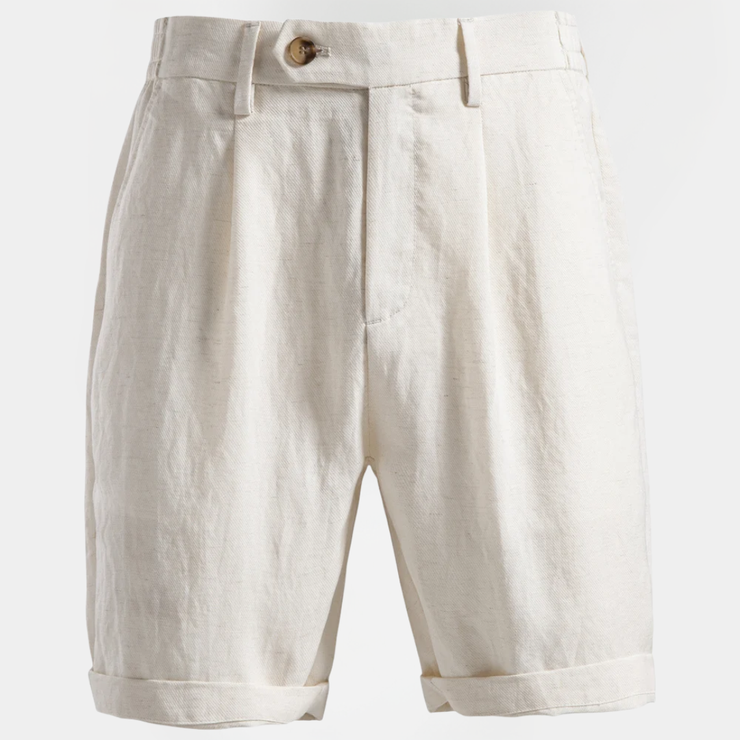 Derek | Cotton Blend Chino Bermuda Shorts