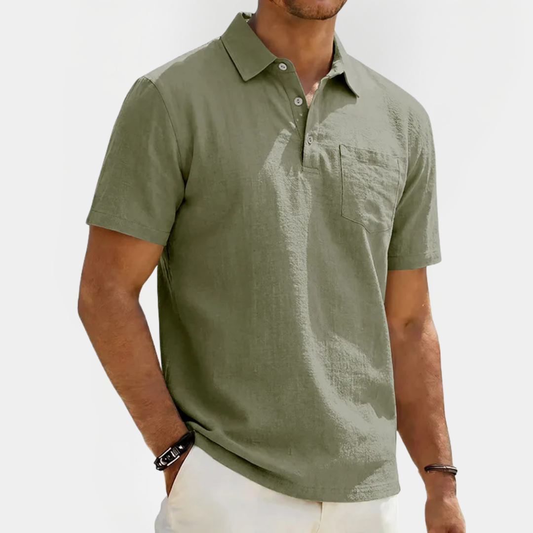 Nolan | Relaxed Summer Polo Shirt