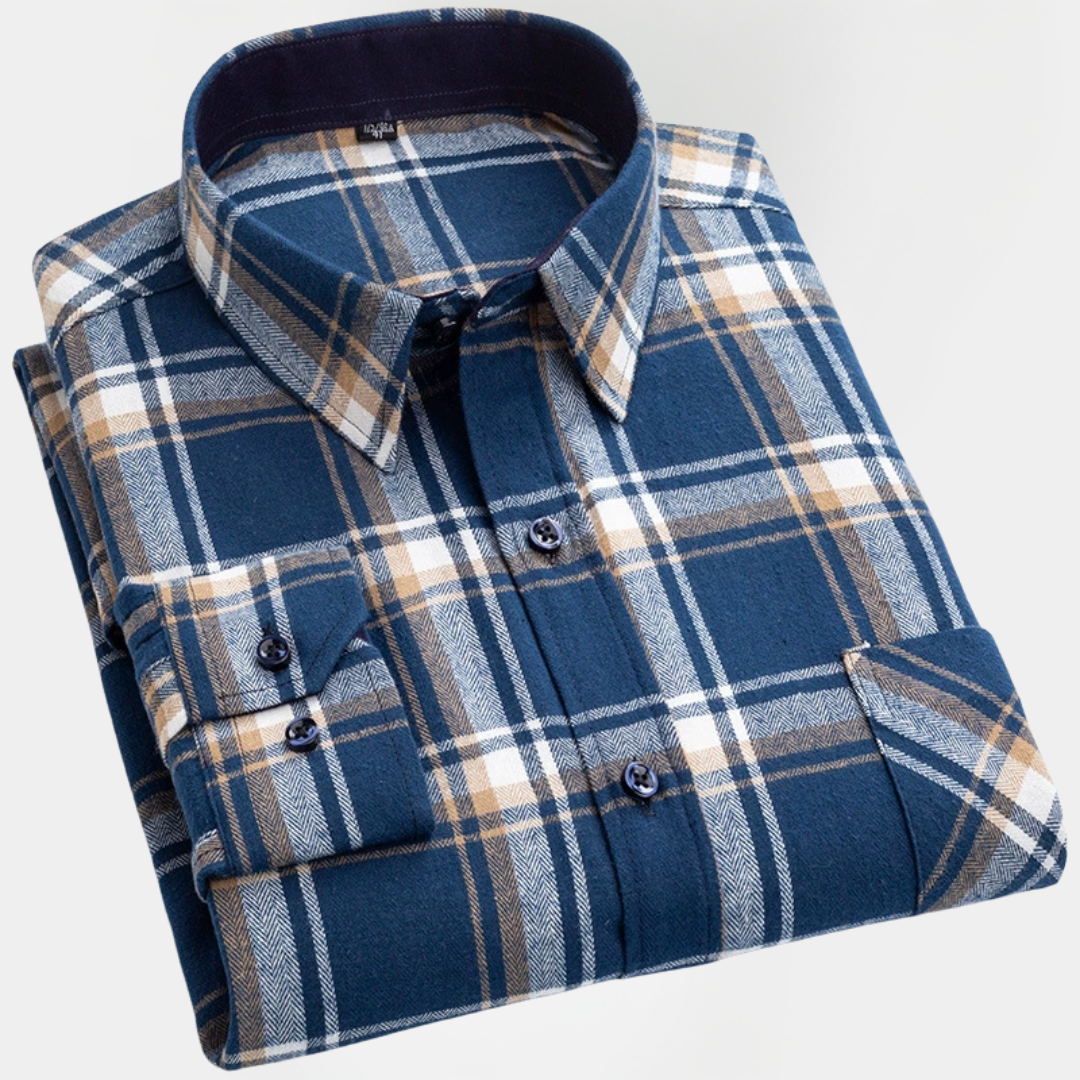 Douglas | Checked Cotton Overshirt