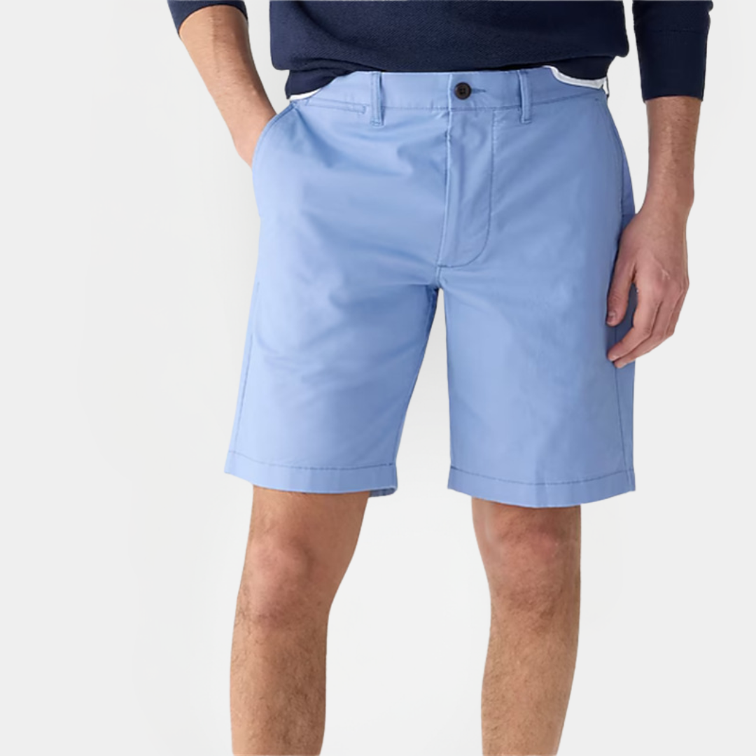 Marcus | Cotton Blend Chino Shorts