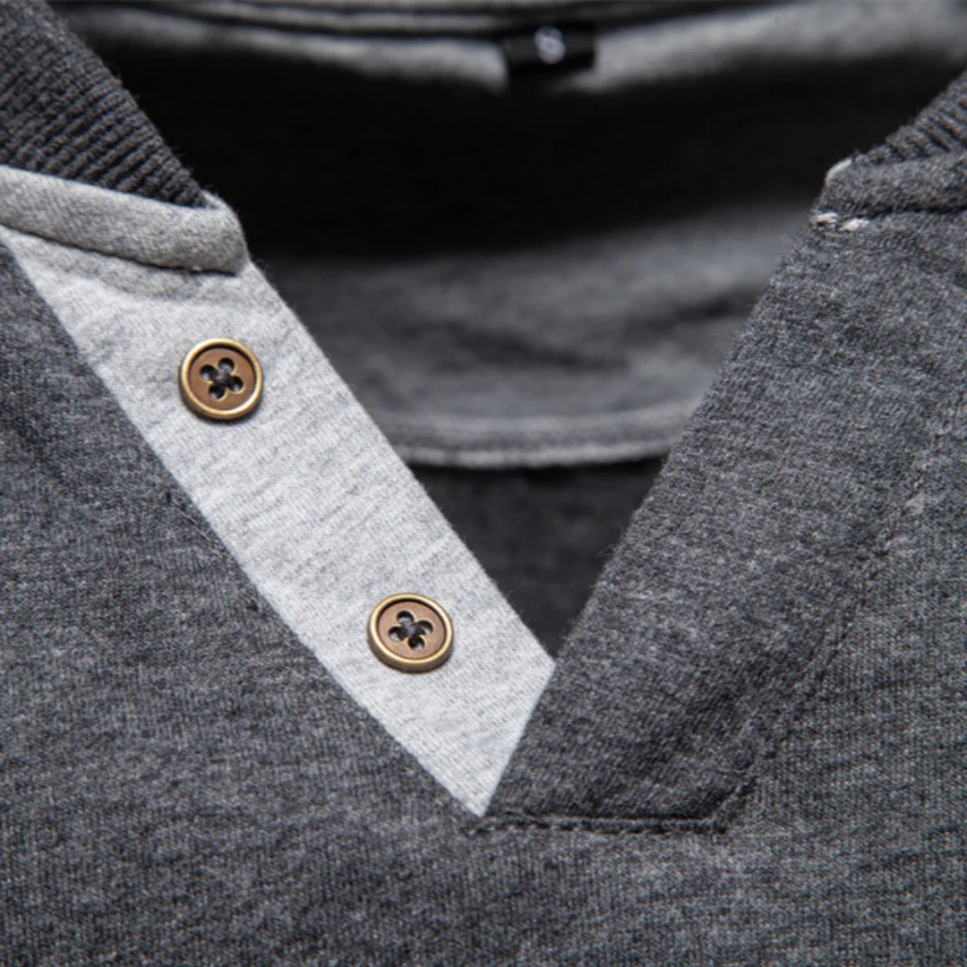 Rafael | V-Neck Cotton Shirt