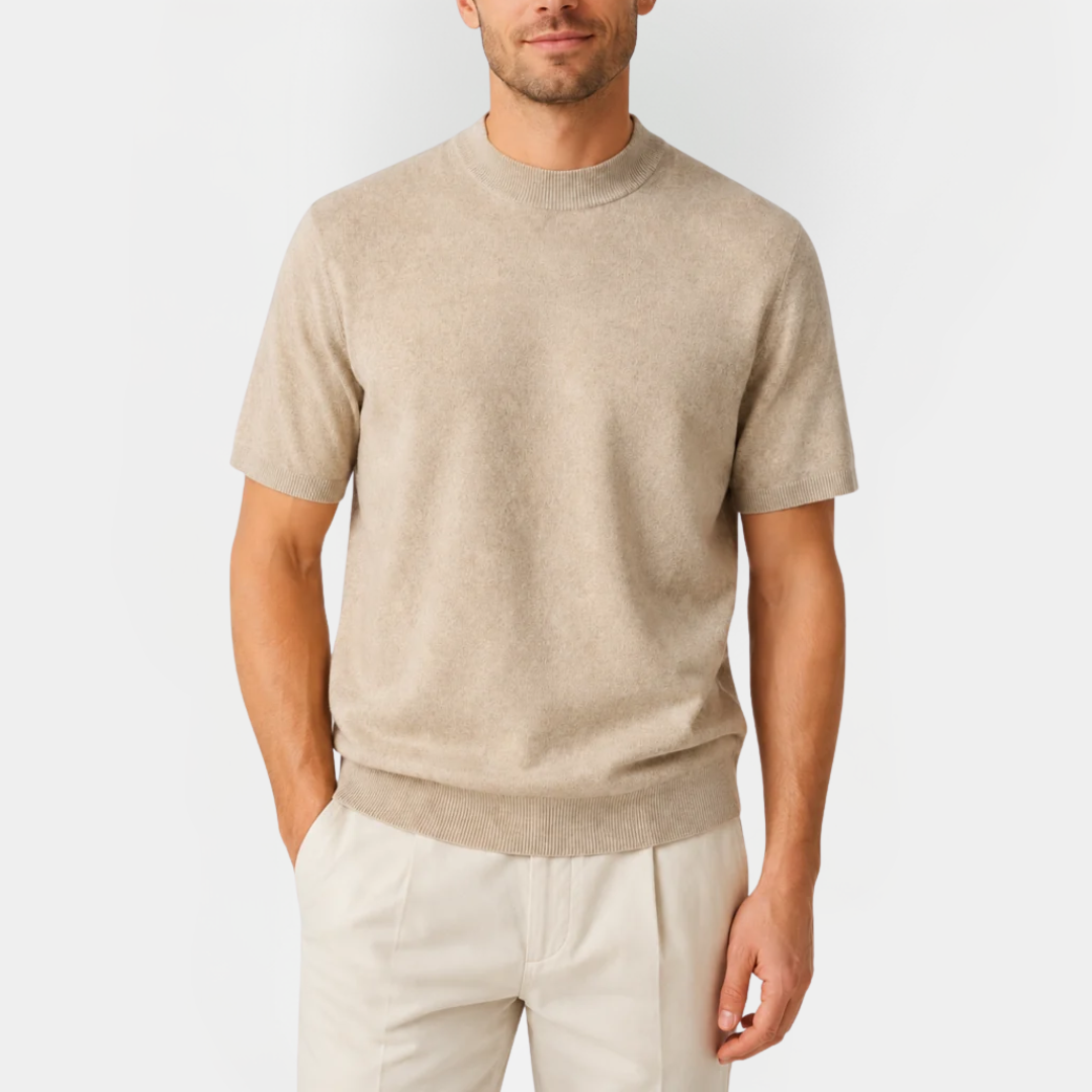 Frederick | Mock Neck T-Shirt