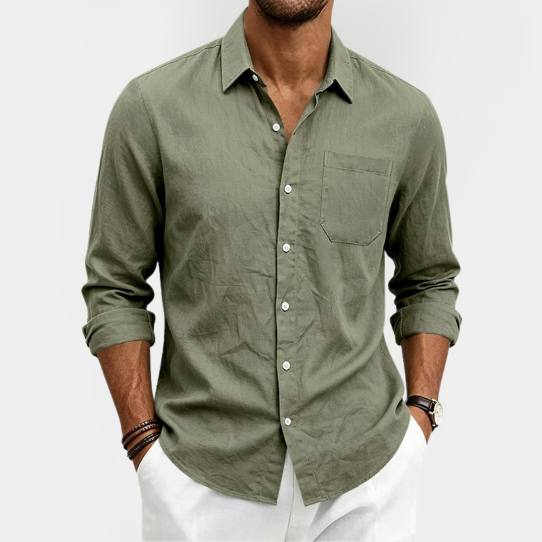 Hayes | Linen Blend Summer Shirt