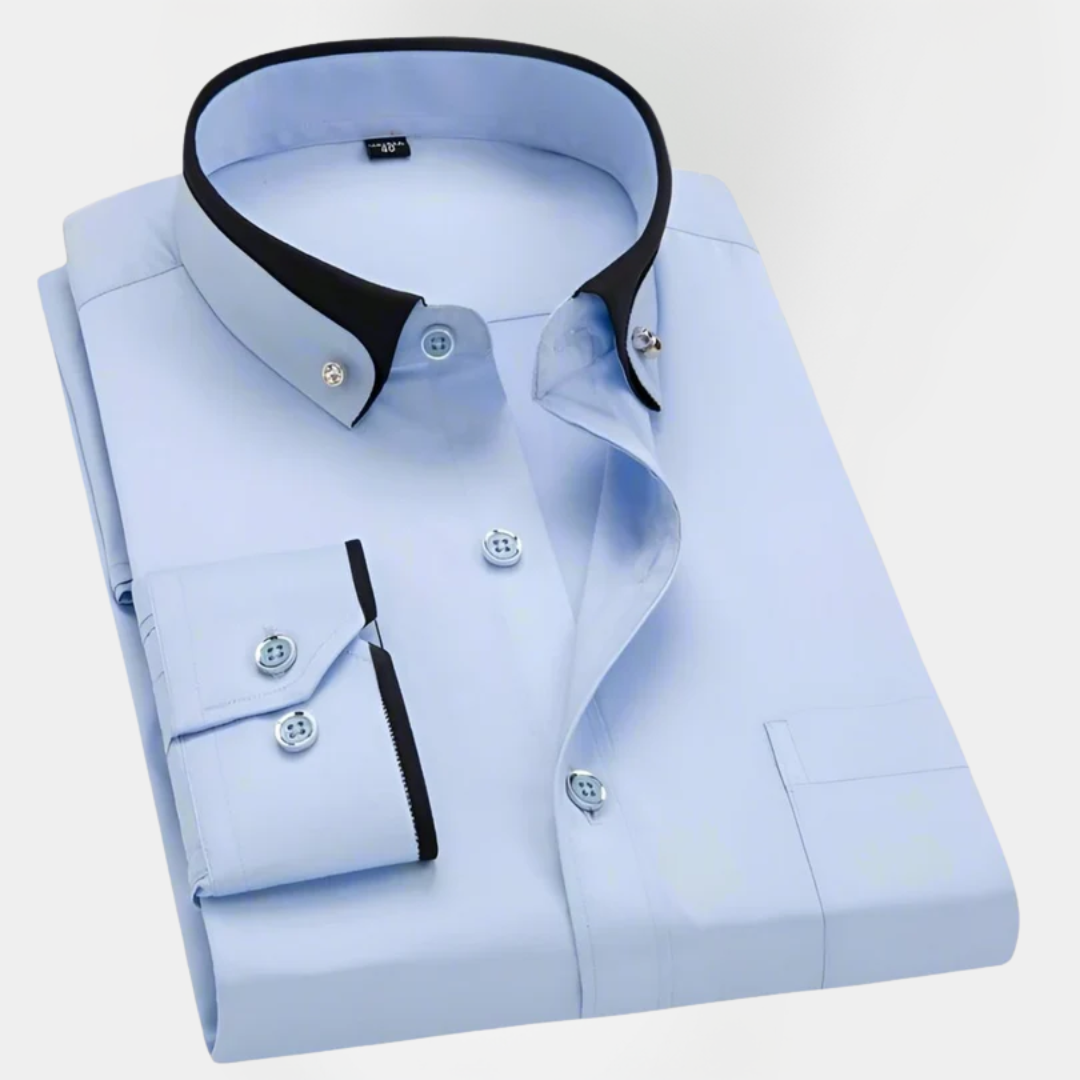 Darius | Contrast Collar Shirt