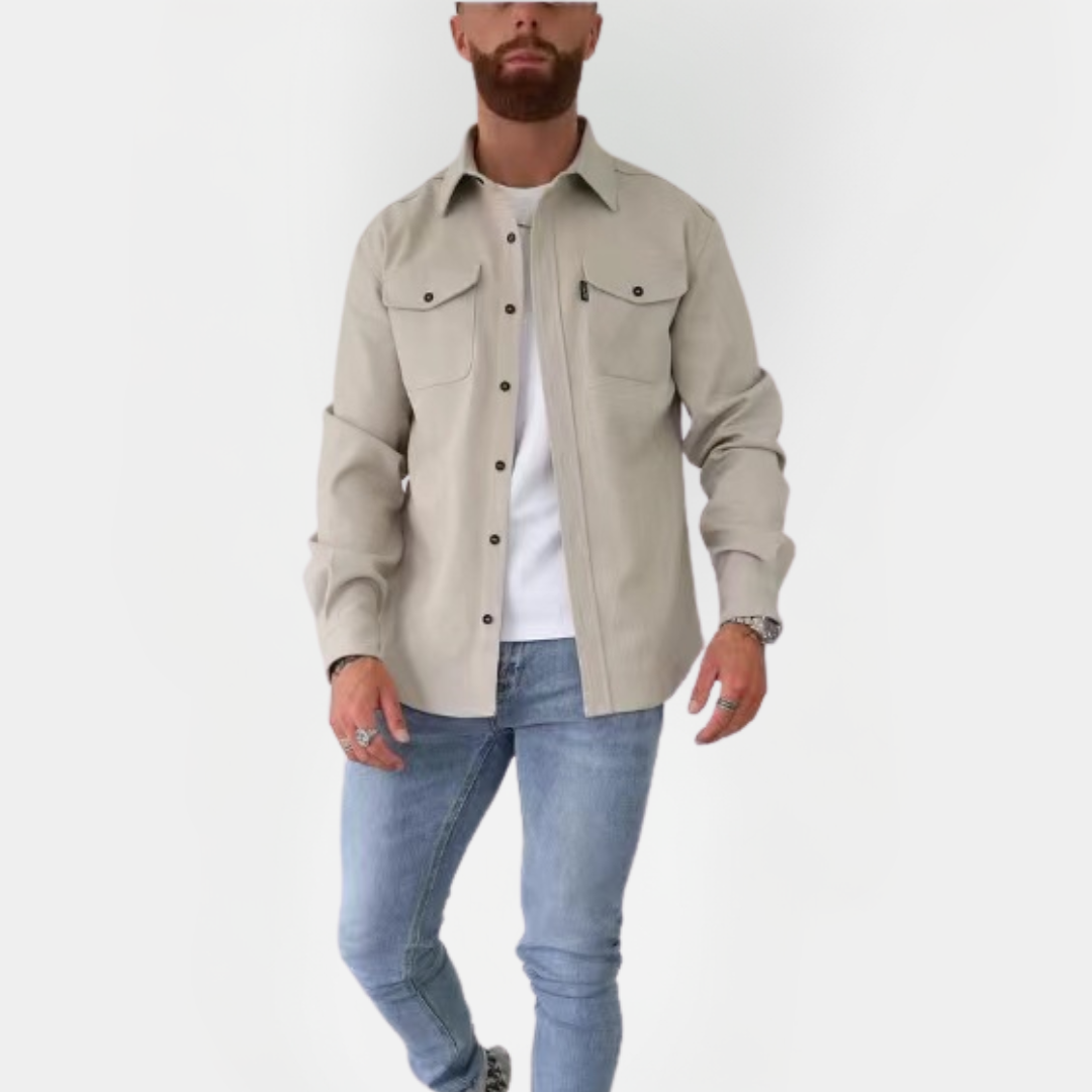 Cameron | Cotton Blend Overshirt