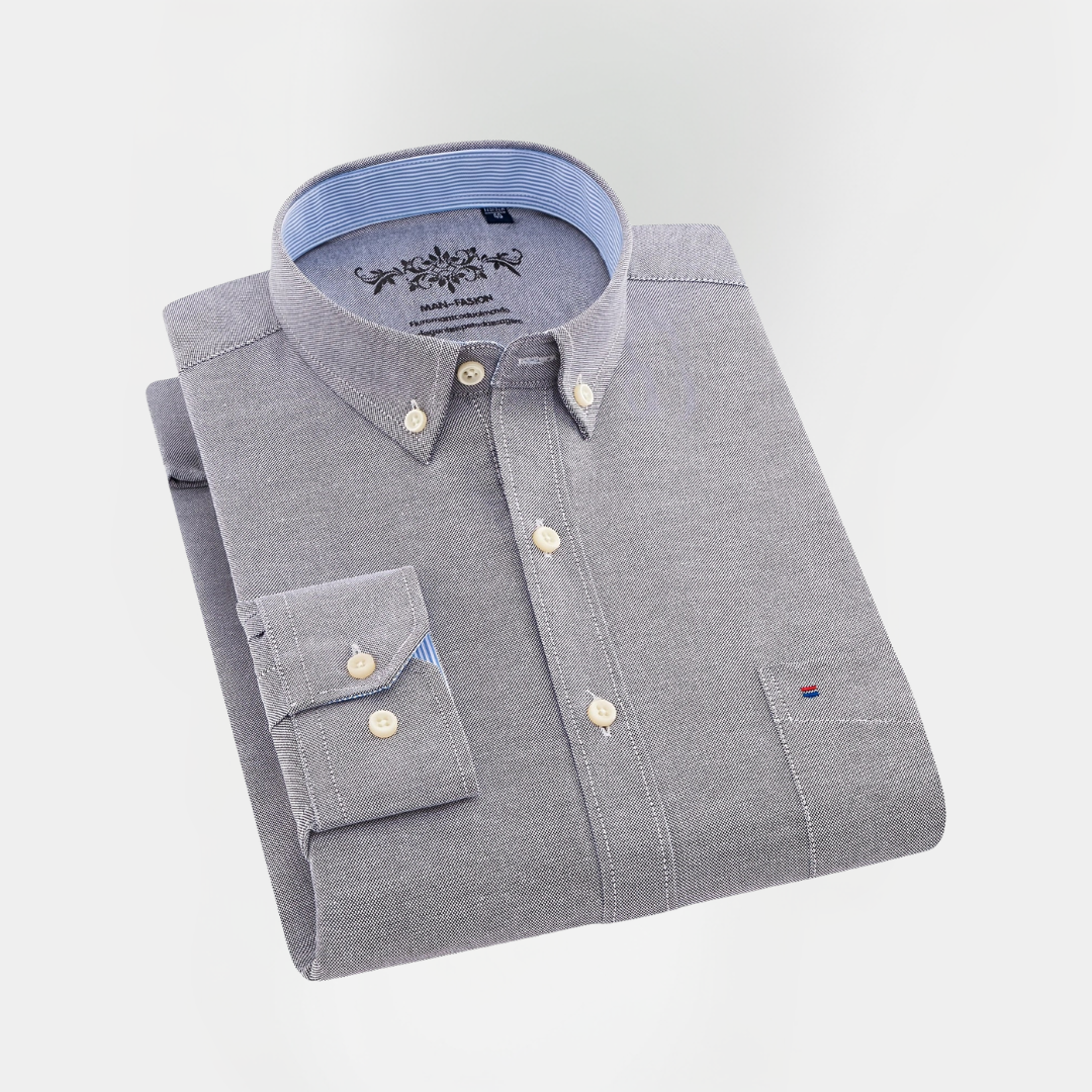 Bryce | Classic Cotton Button-Down Shirt