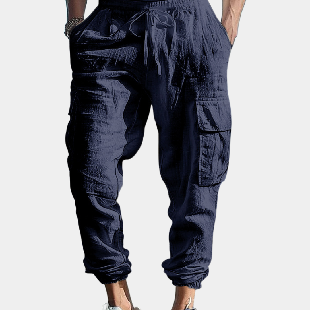 Hudson | Linen Blend Cargo Pants