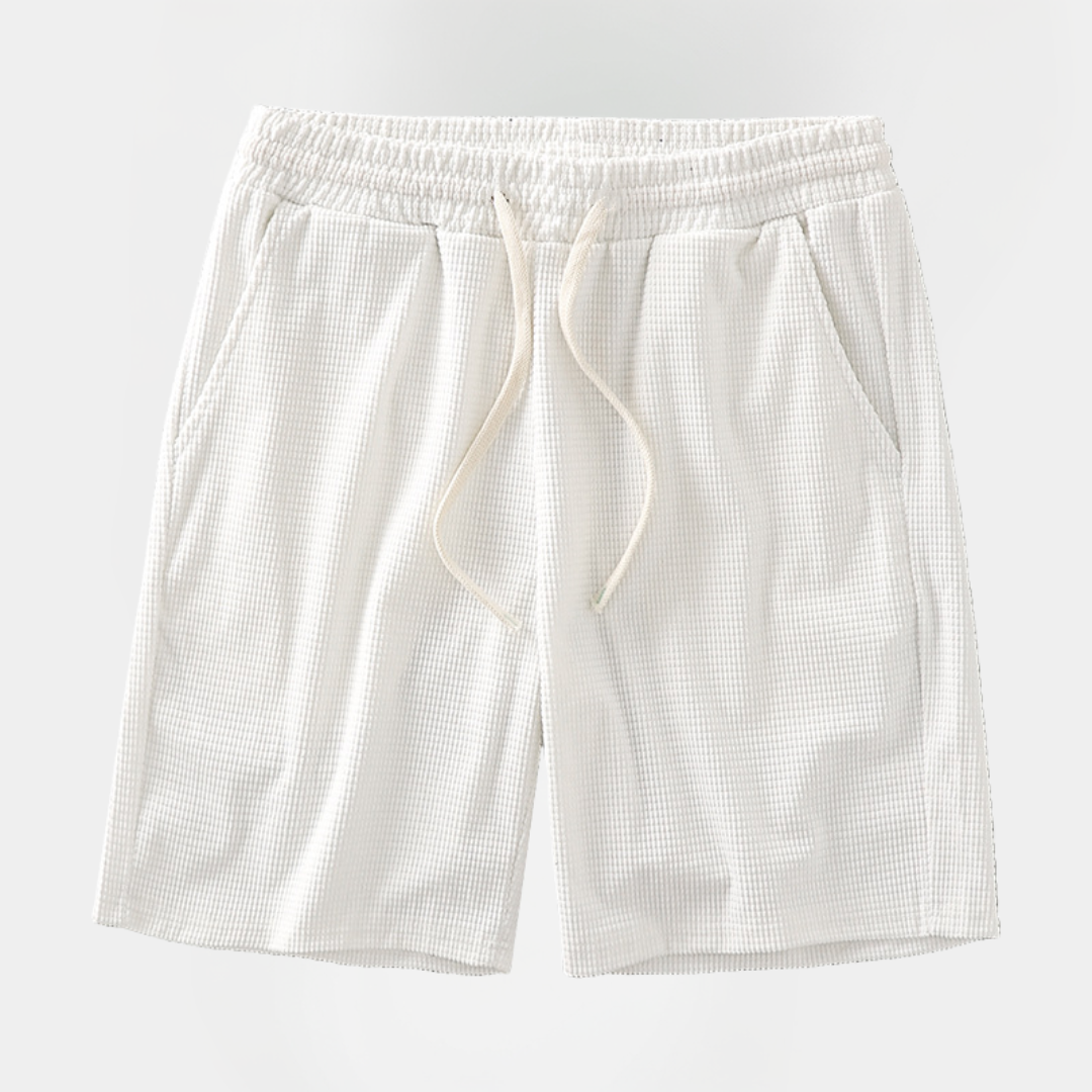 Nash | Textured Drawstring Shorts
