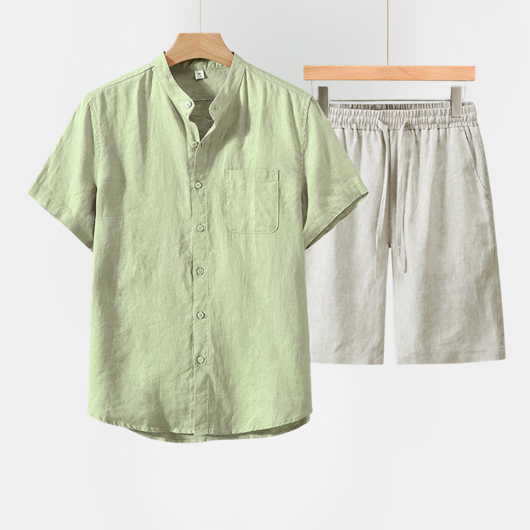 Theo | Relaxed Linen Summer Set