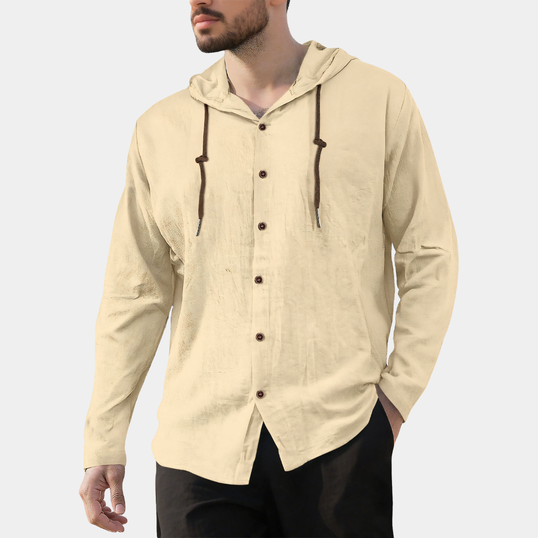 Hudson | Hooded Cotton Shirt