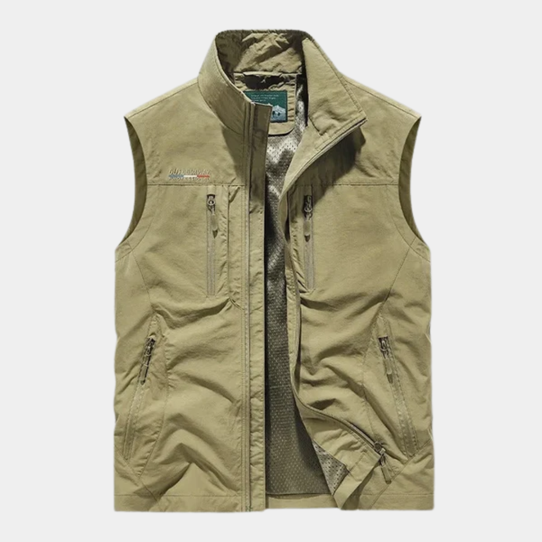 Hudson | Zip-Up Utility Vest