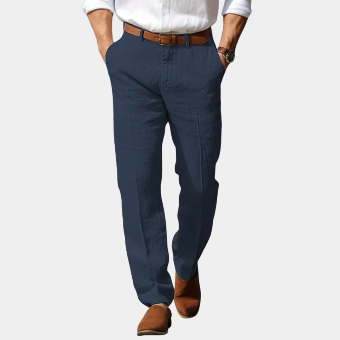 Harrison | Linen Blend Pants