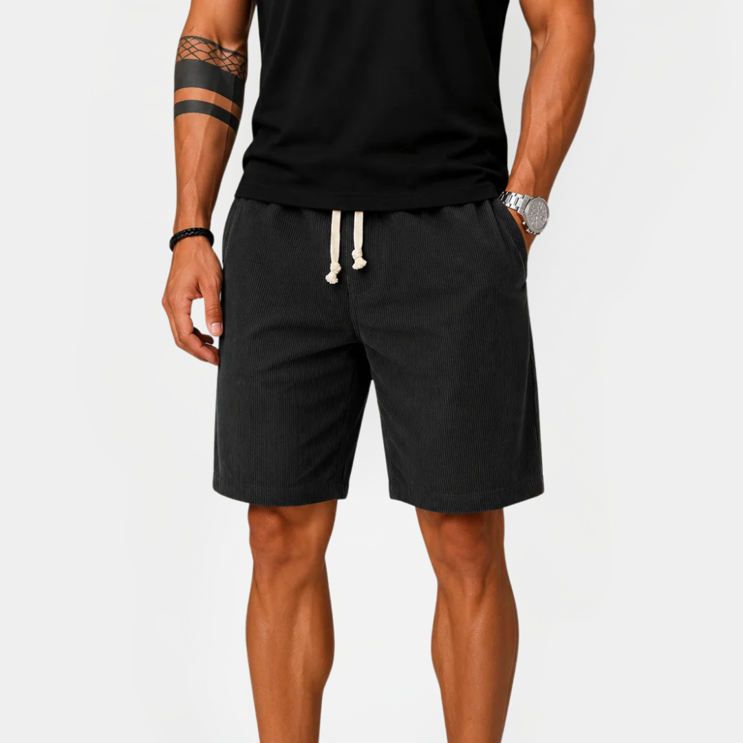 Finn | Drawstring Bermuda Shorts